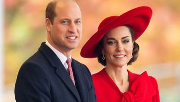 Kate Middleton Is a Standout in New Red Cape and Hat While Hosting State Visit With Prince William